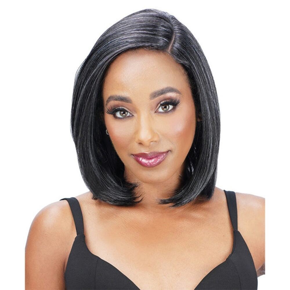 Zury Sis Ms Wisdom Salt and Pepper Lace Part Wig - WISDOM 304 Color H Grey